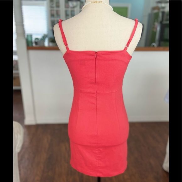 Red Mini Y2K Dress M💋🌹 - Picture 3 of 4